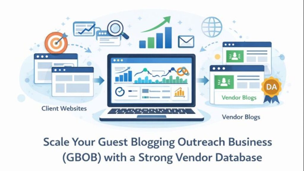 Guest Blogging Outreach Business Vendor Database and Smart Outreach System