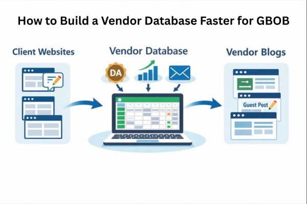 Vendor database, client sites and vendor sites explained in Guest Blogging Outreach Business